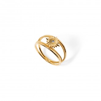 ANILLO ESTRELLA DE ACERO