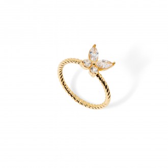 ANILLO MARIPOSA DE ACERO