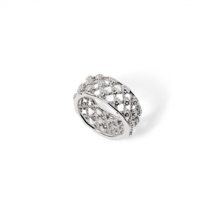 STEEL BEADS RING