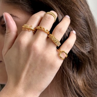 ANILLO ESLABONES DE ACERO
