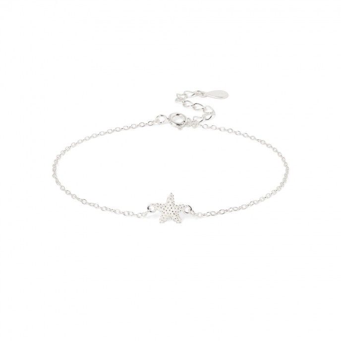 SILVER NECKLACE WITH STARFISH