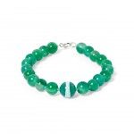 Prata de Lei 925 - �gata Verde
