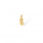 Plata de Ley 925 con ba�o de oro de 18k