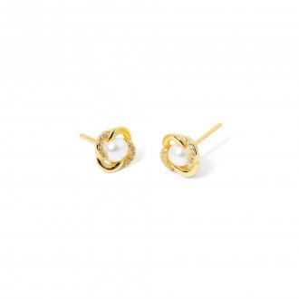 PENDIENTES CON PERLA