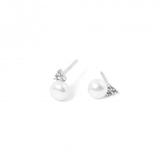 PENDIENTES CON PERLA