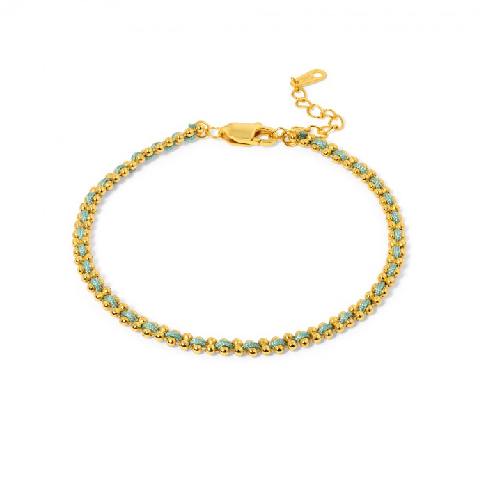 SILVER BEADS BRACELET