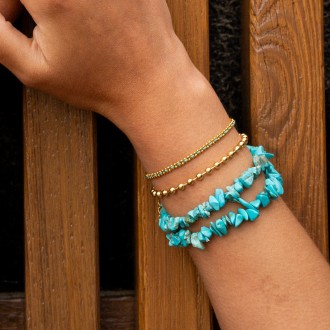 SILVER BEADS BRACELET