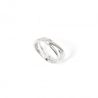 SILVER TRIPLE RING