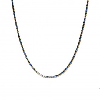 SILVER RIVIERA NECKLACE