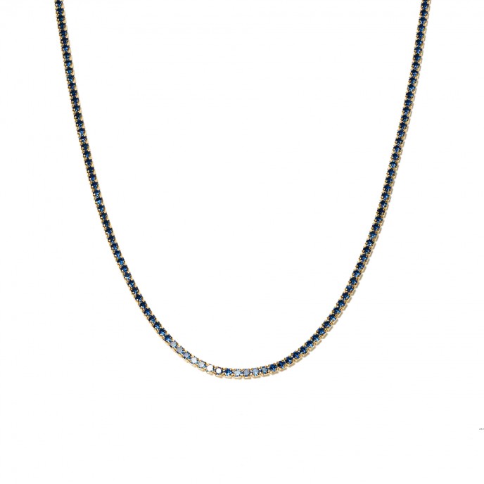 SILVER RIVIERA NECKLACE