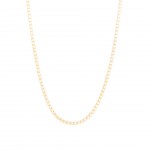 Silver with 18k Gold Plating - White