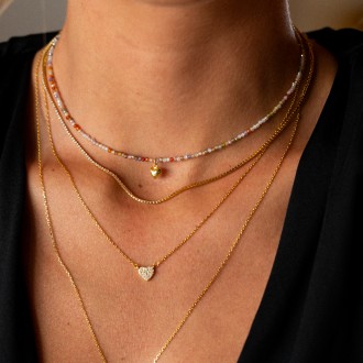 SILVER RIVIERA NECKLACE
