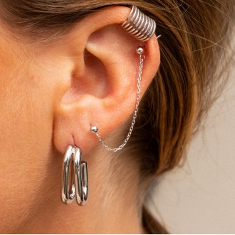 STEEL DOUBLE HOOPS