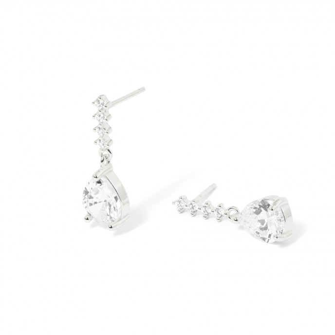 SILVER DROP EARRINGS