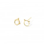 Plata de Ley 925 con ba�o de oro de 18k