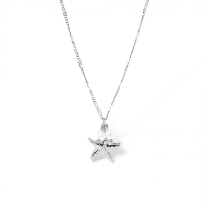 STEEL STAR NECKLACE