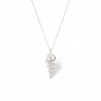 STEEL SHELL NECKLACE