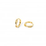 925 Sterling Silver with 18k Gold Plating