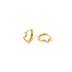 925 Sterling Silver with 18k Gold Plating