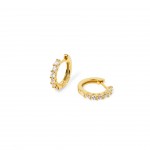 925 Sterling Silver with 18k Gold Plating