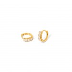 925 Sterling Silver with 18k Gold Plating