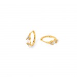 Prata de Lei 925 com Banho Ouro de 18k