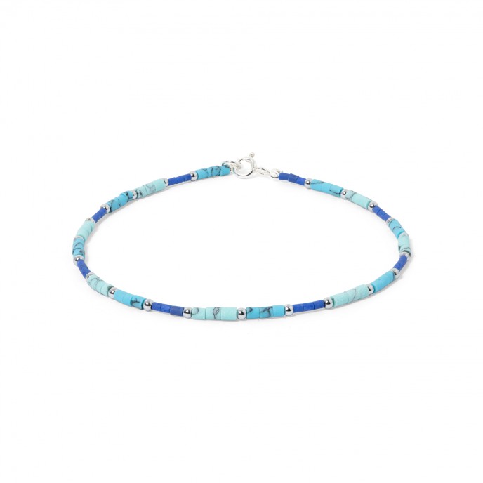 PULSEIRA PÉ TURQUESA PULSEIRA PÉ TURQUESA