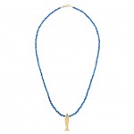 Silver with 18k Gold Plating - Lapis Lazuli