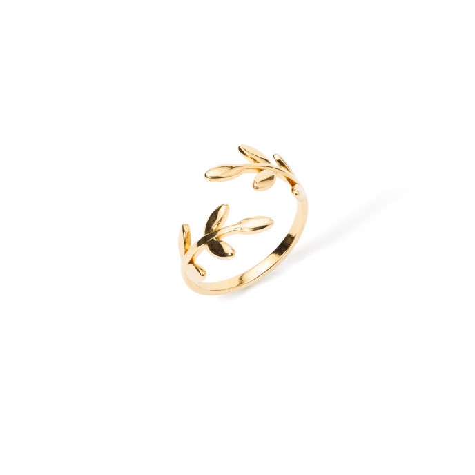 ANILLO HOJAS DE ACERO
