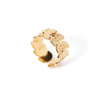 ANILLO HOJAS DE ACERO