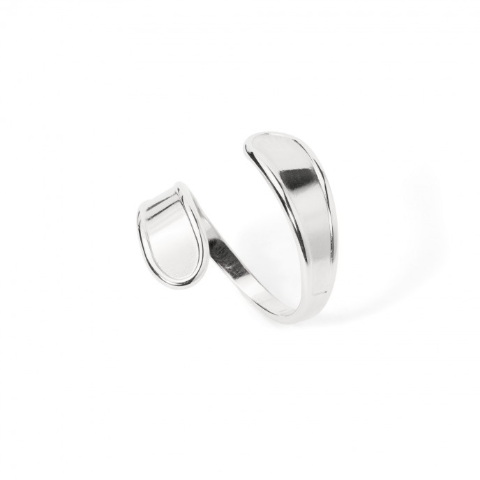 STEEL GEOMETRIC RING