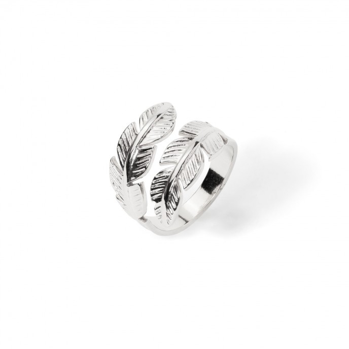 ANILLO HOJAS DE ACERO
