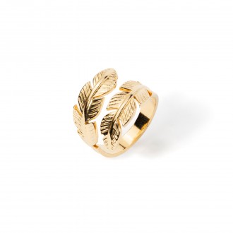 ANILLO HOJAS DE ACERO