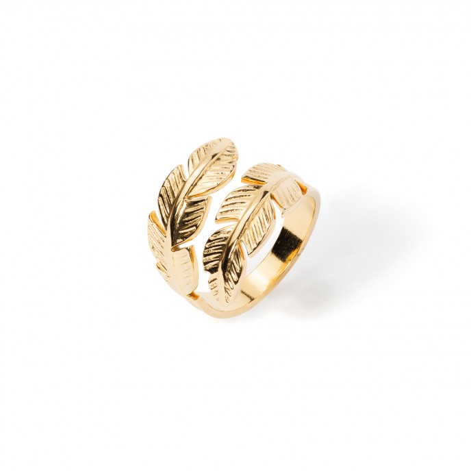 ANILLO HOJAS DE ACERO