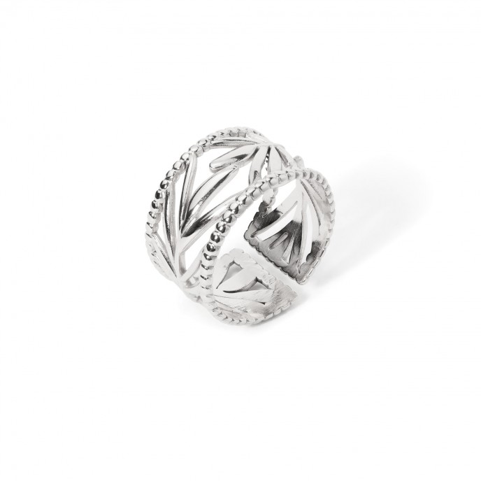 ANILLO HOJAS DE ACERO