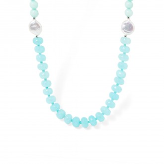 NATURAL STONE NECKLACE