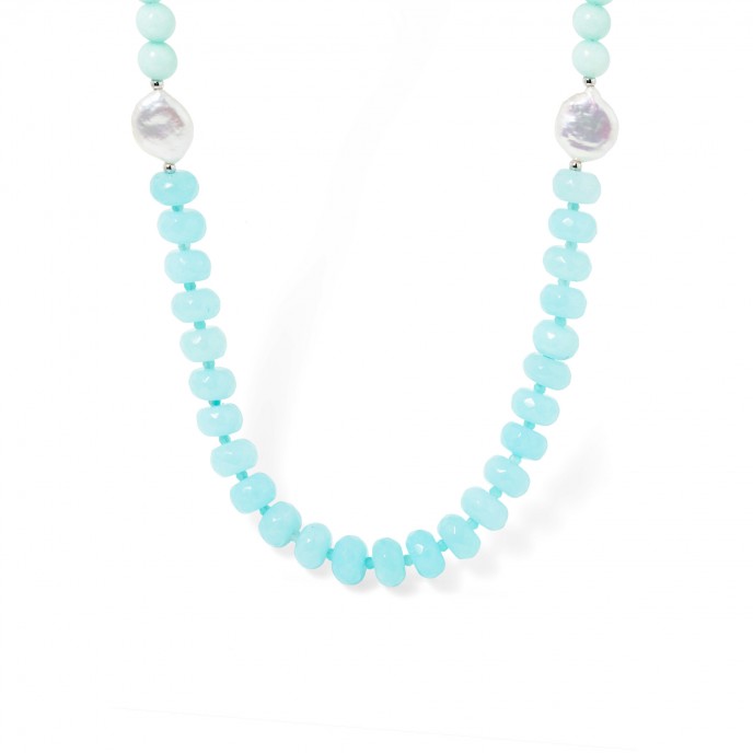 NATURAL STONE NECKLACE