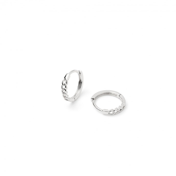 CHAIN METAL HOOPS