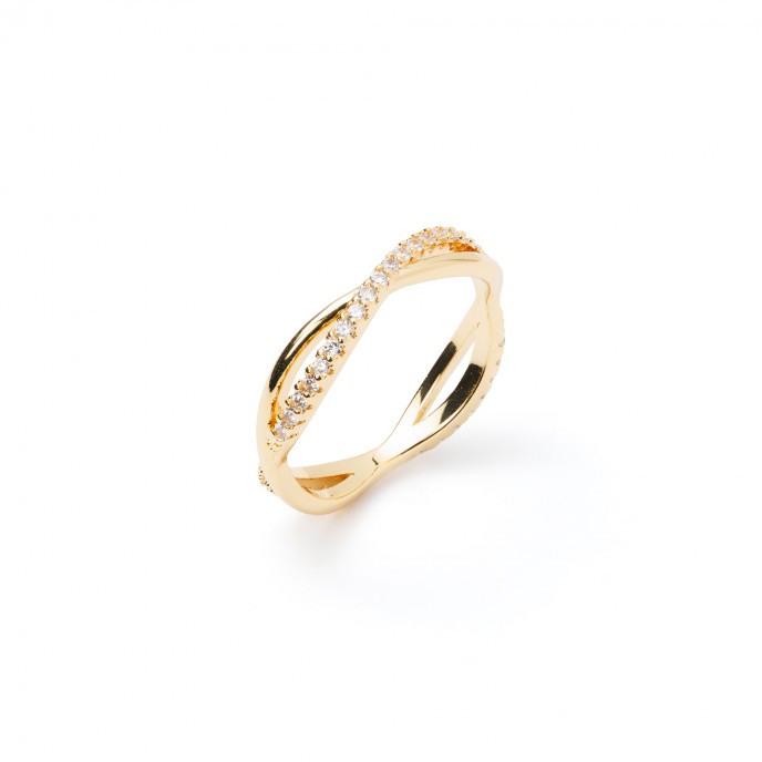 CROSS METAL RING