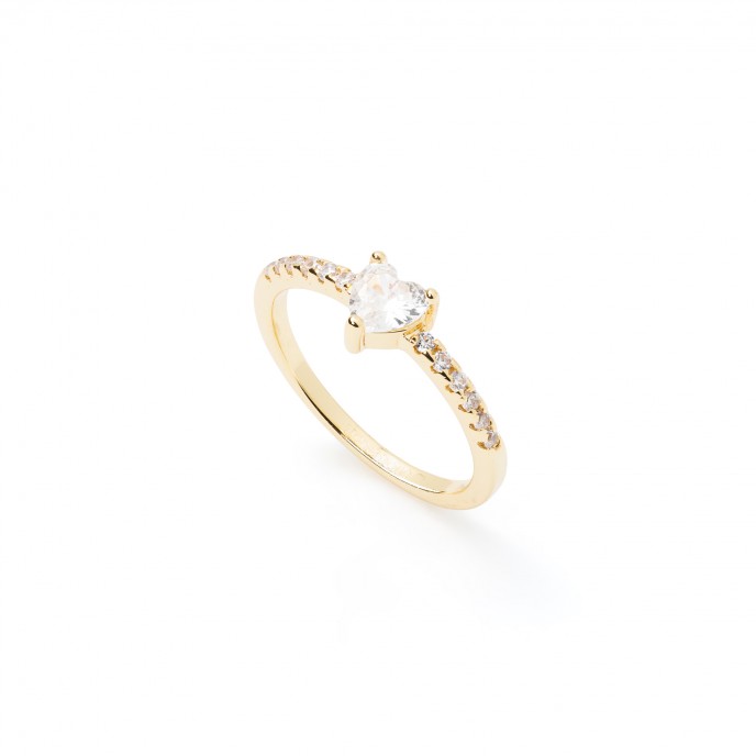HEART METAL RING
