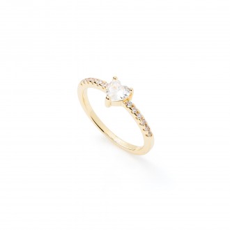HEART METAL RING