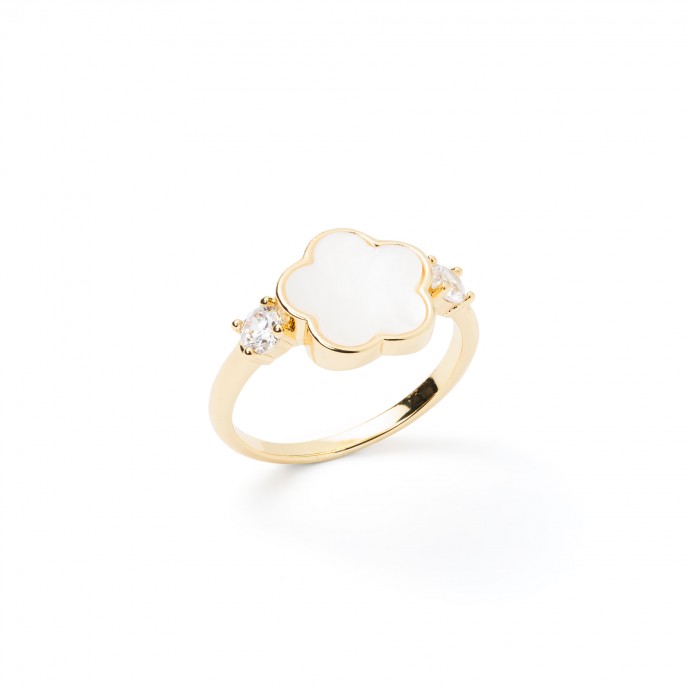 FLOWER METAL RING