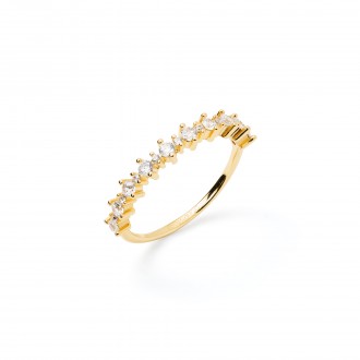 ANILLO BRILLANTE DE METAL