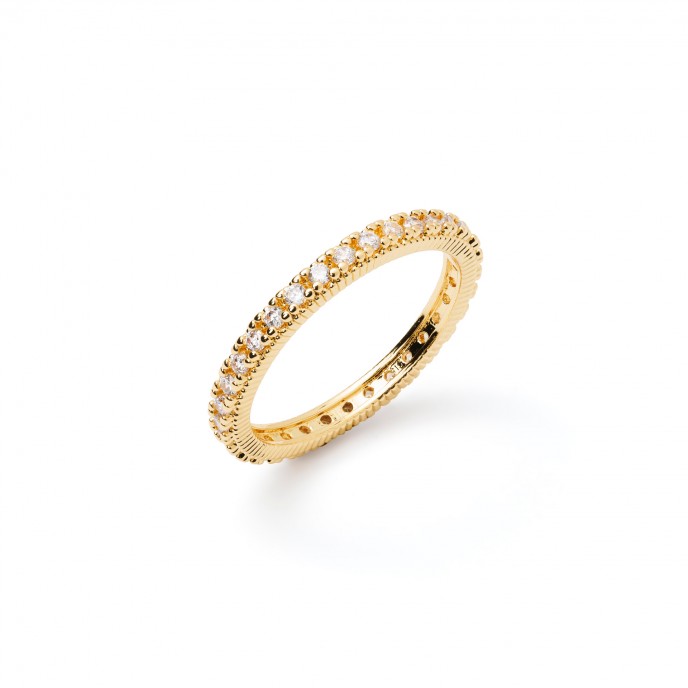 SHINY METAL RING