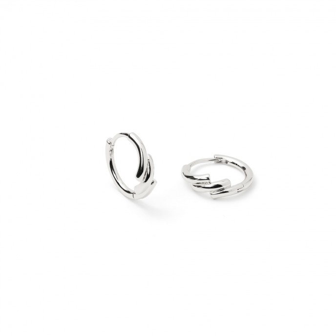 WAVE METAL HOOPS