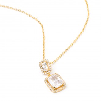SHINY METAL NECKLACE