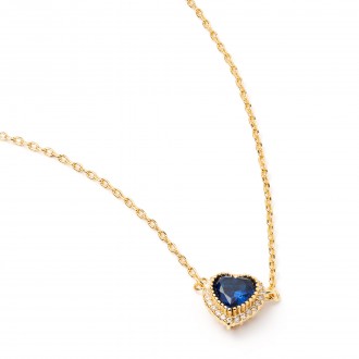 METAL NECKLACE WITH HEART
