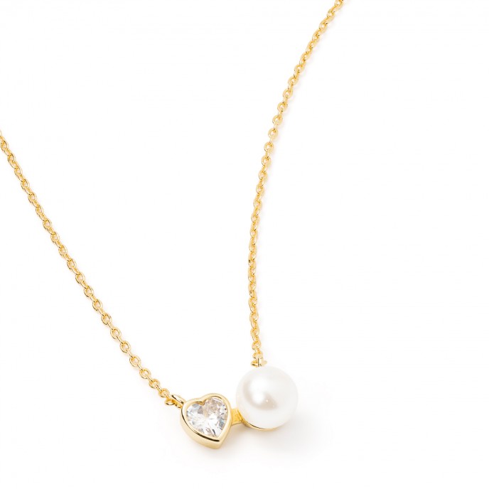 COLLAR CORAZ�N DE METAL