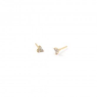 PENDIENTES BRILLANTES DE METAL