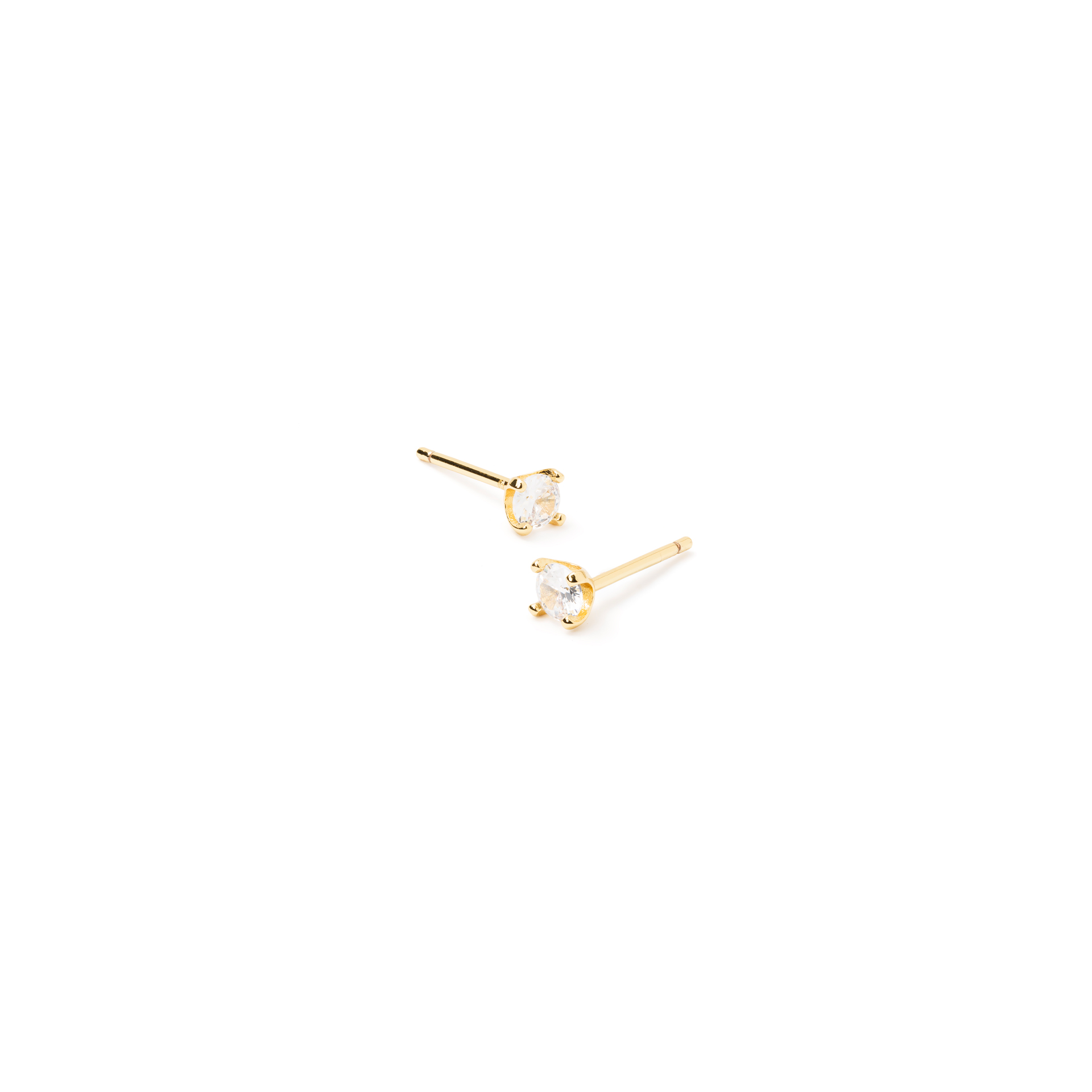 BRINCOS METAL ZIRCÃO